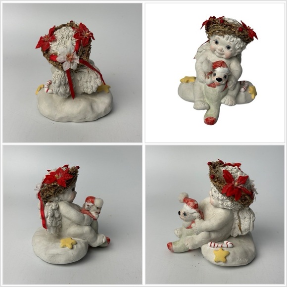 Dreamsicles Collectables Exclusive Vintage Stocking Holder 1994 Figurine Used - Picture 1 of 6